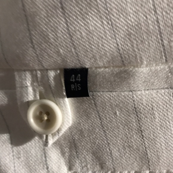 White Banana Republic Linen Blazer - Picture 7 of 11